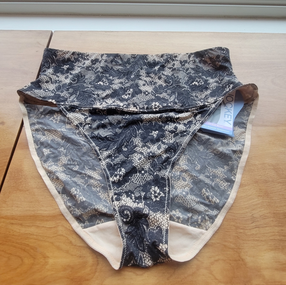 New Jockey High Cut Brief Smooth Shape Wear Underwear Panties Size XL